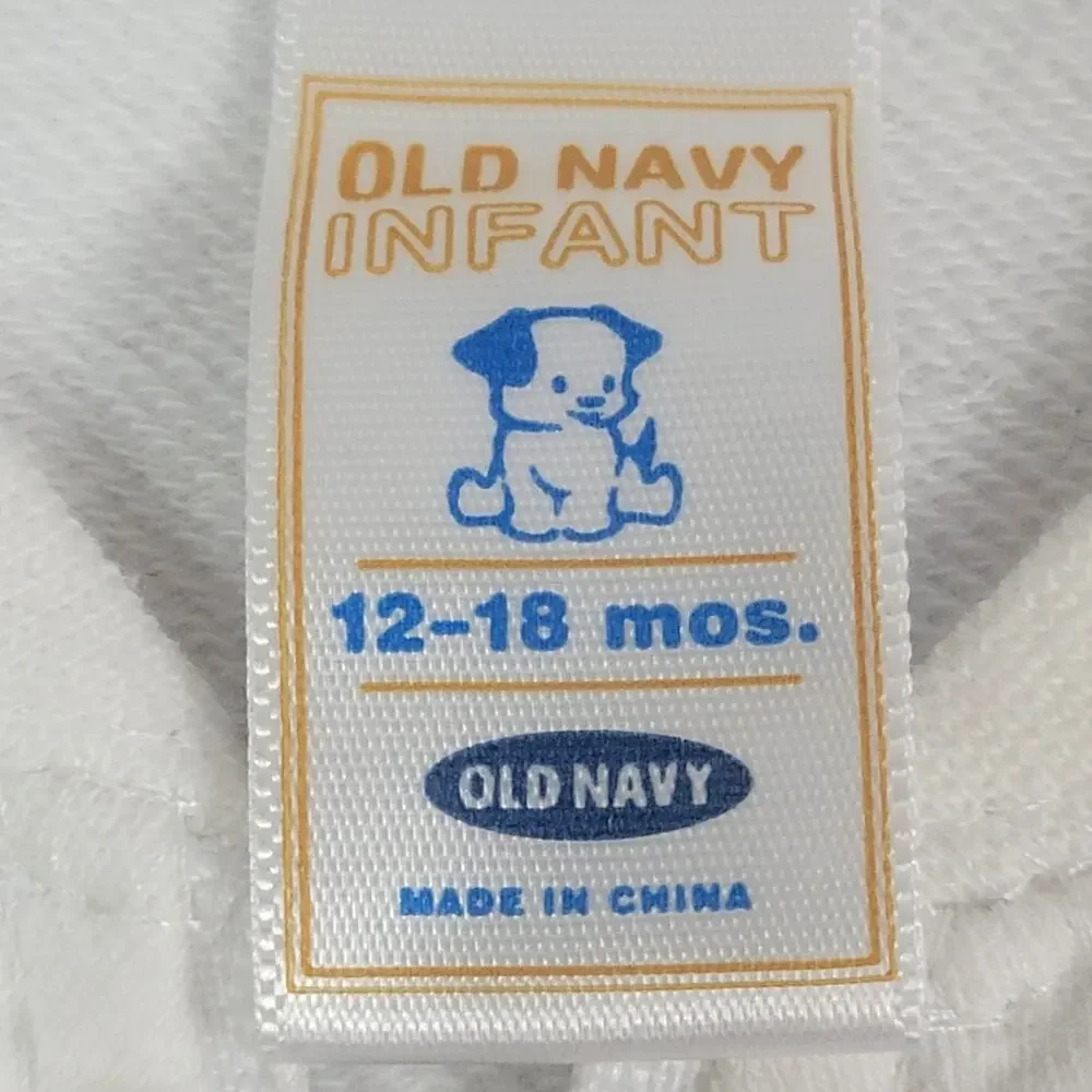Old Navy White Infant Jacket Size 12-18‎ Months  New Without Tags!!!
